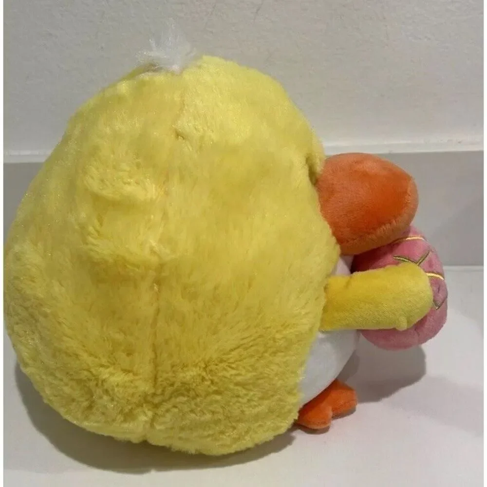HugFun Round Yellow Chick Plush 8
